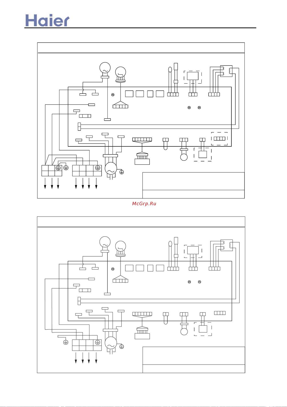 electrical circuit diagram of refrigerator