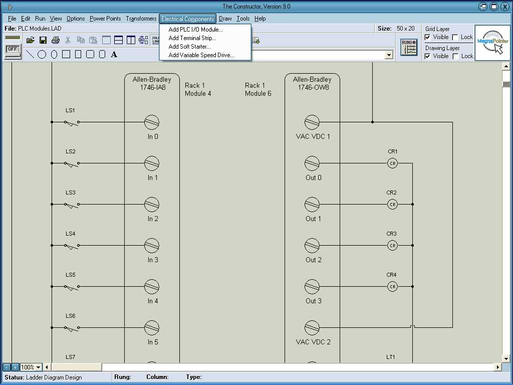 electrical circuit diagram software