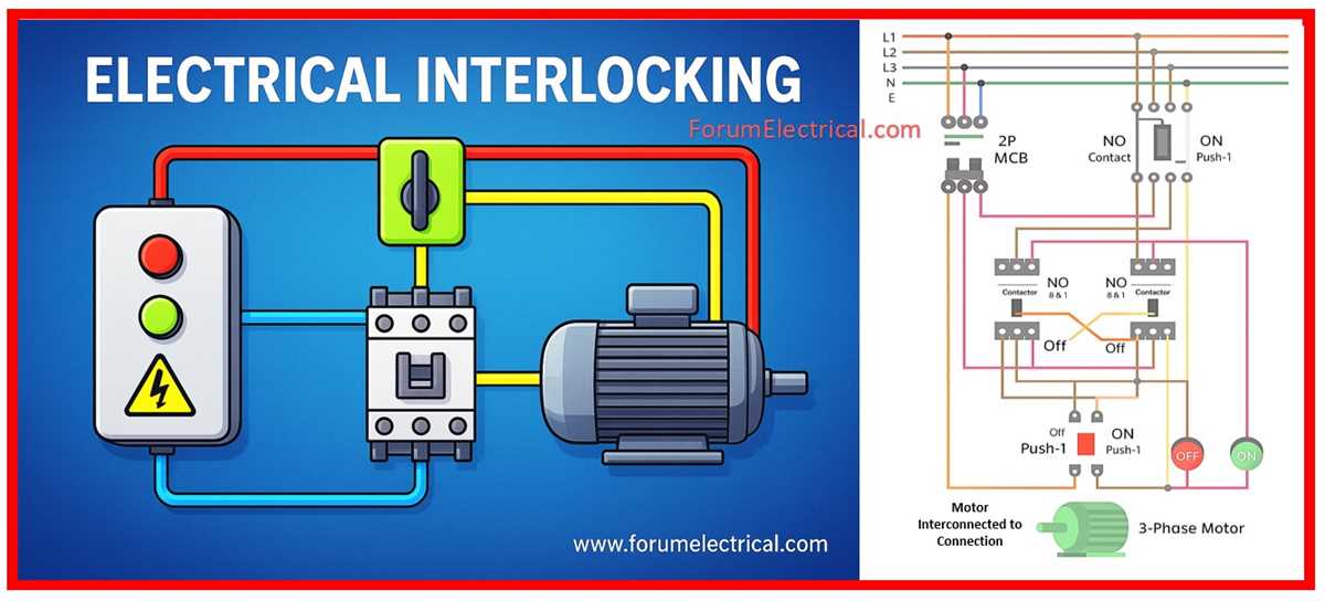 electrical interlock circuit diagram