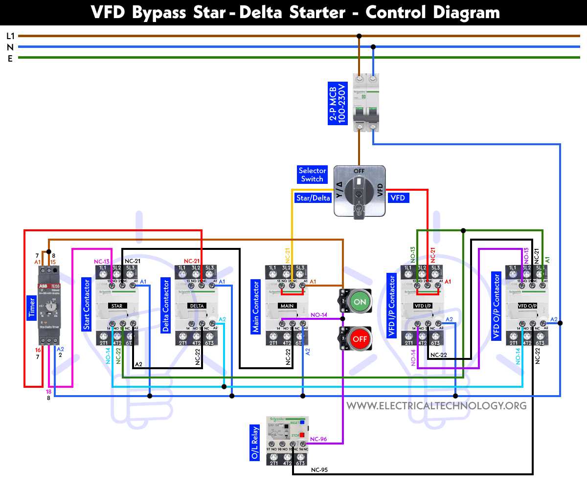 electrical wiring circuit diagram