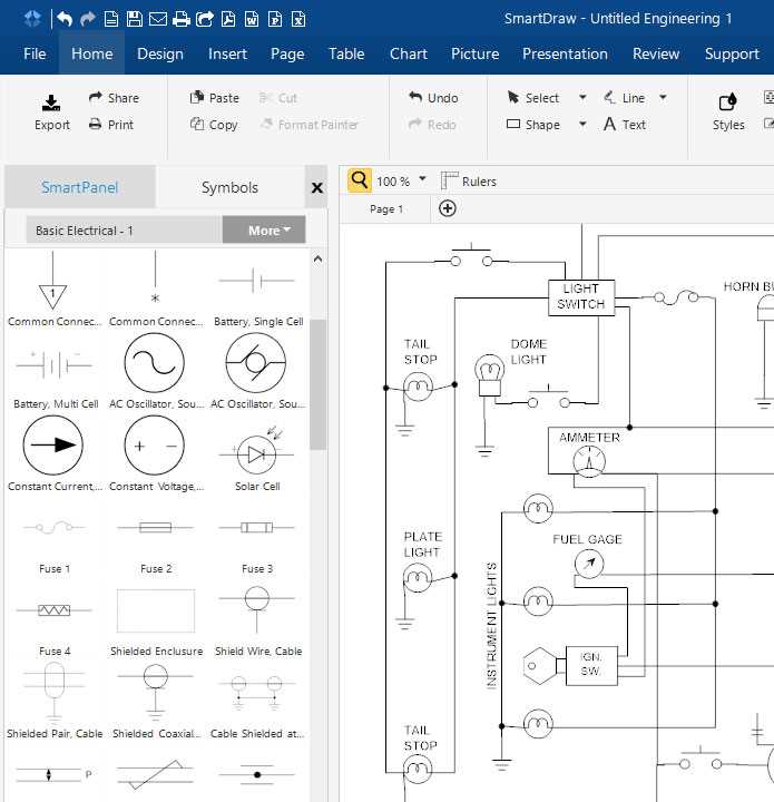 electronic circuit diagram software