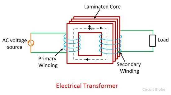 electronic transformer circuit diagram