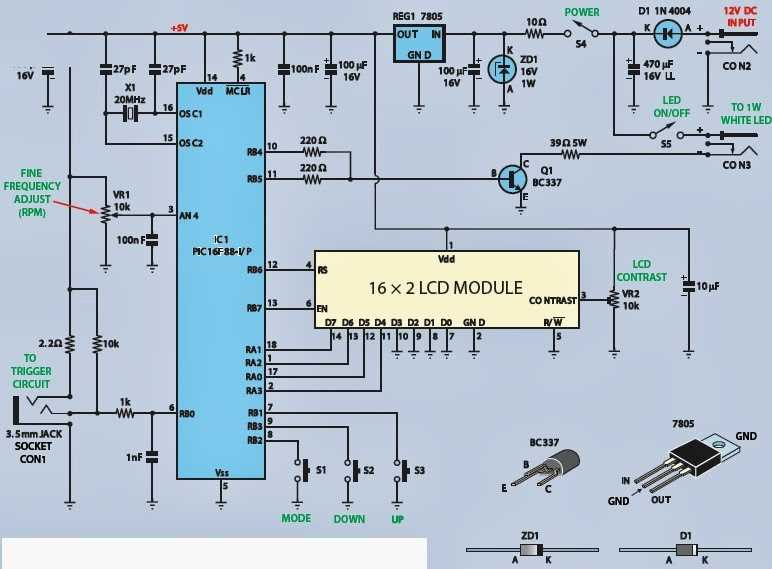 electronics projects schematic diagrams