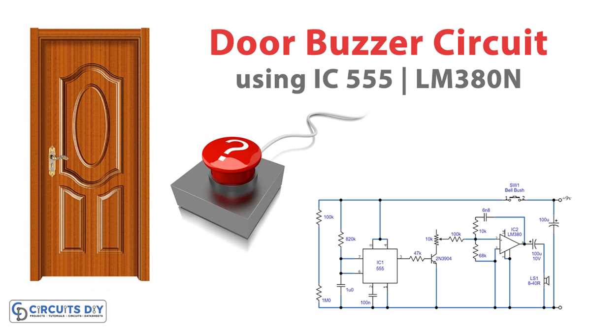 buzzer in a circuit diagram
