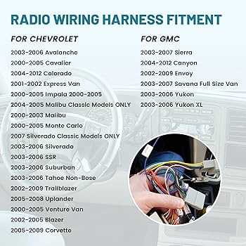 2006 chevy silverado 2500 radio wiring diagram