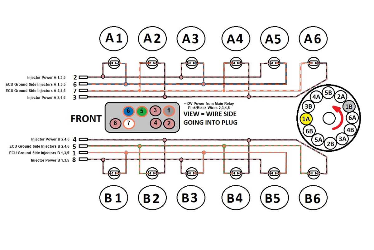 engine fuel injector wiring diagram