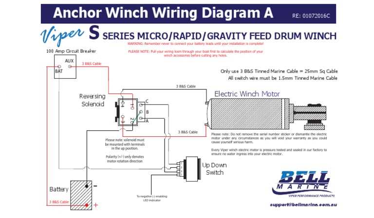 windlass wiring diagram windlass wiring diagram