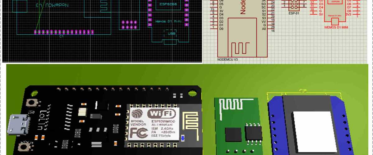 esp8266 schematic diagram
