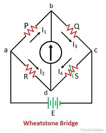 circuit diagram of wheatstone bridge