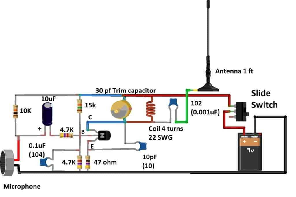 two way radio circuit diagram