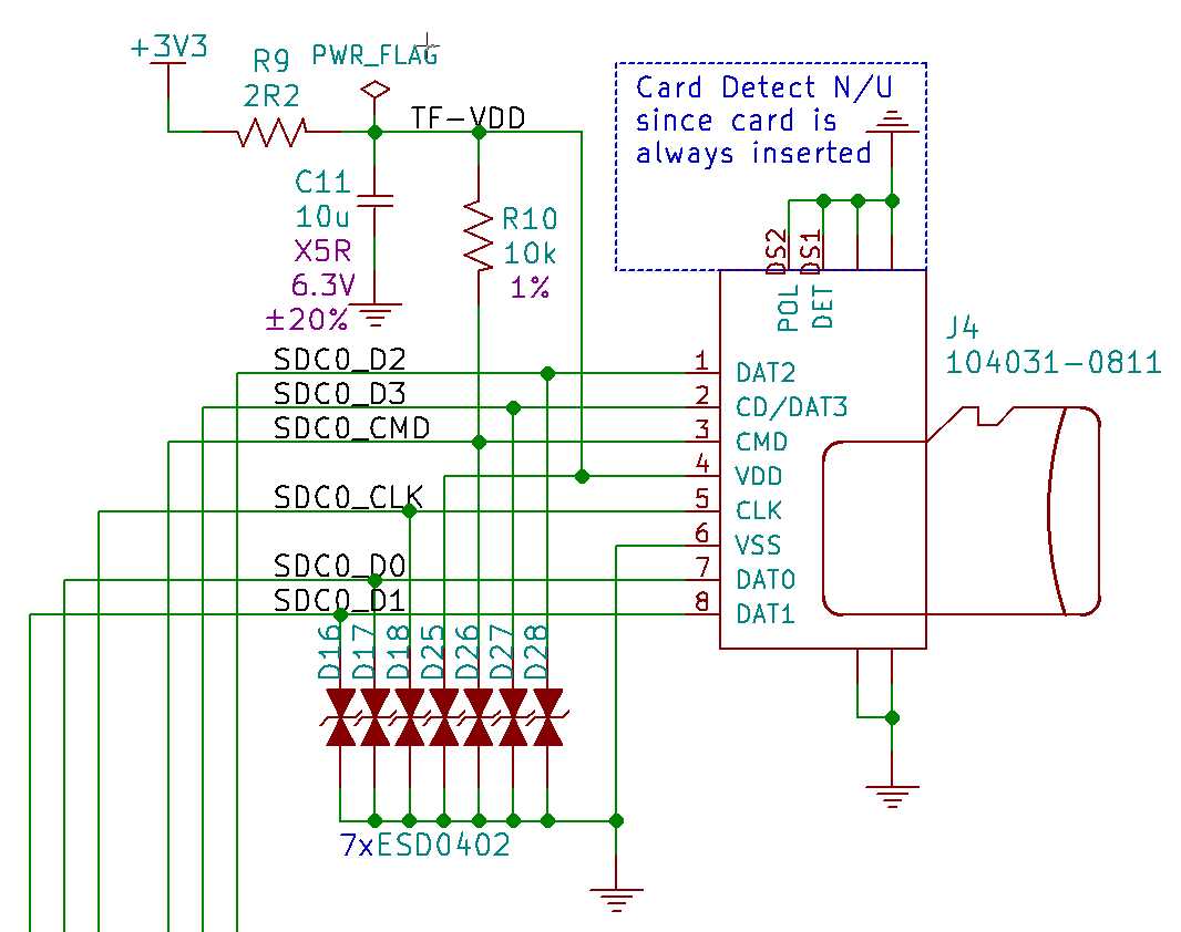 sd memory card circuit diagram sd memory card circuit diagram