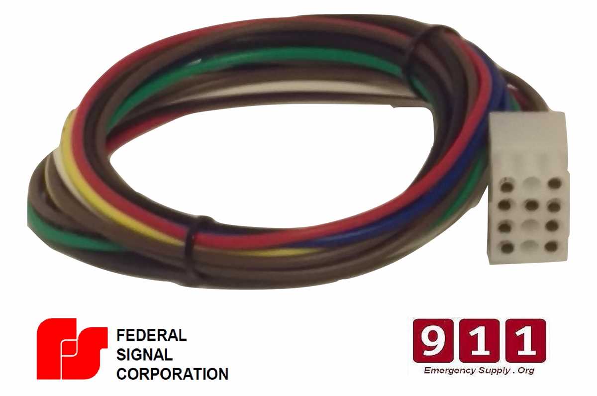 federal signal allegiant wiring diagram