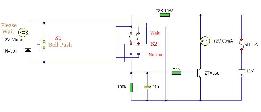 standard doorbell wiring diagram
