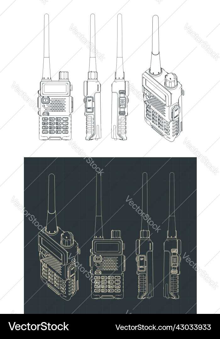 simple walkie talkie schematic diagram