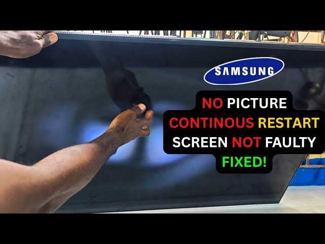 fix samsung tv boot loop schematic diagram