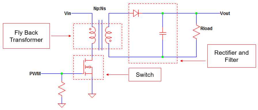 flyback converter circuit diagram flyback converter circuit diagram