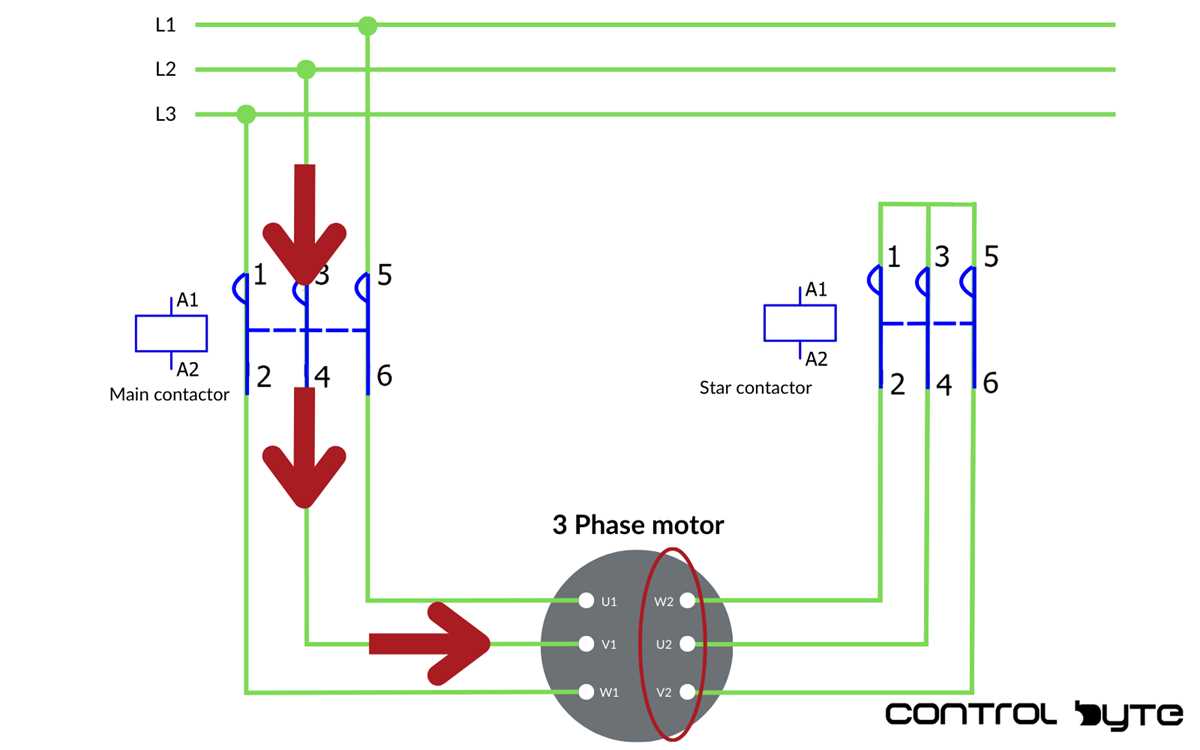 star and delta circuit diagram