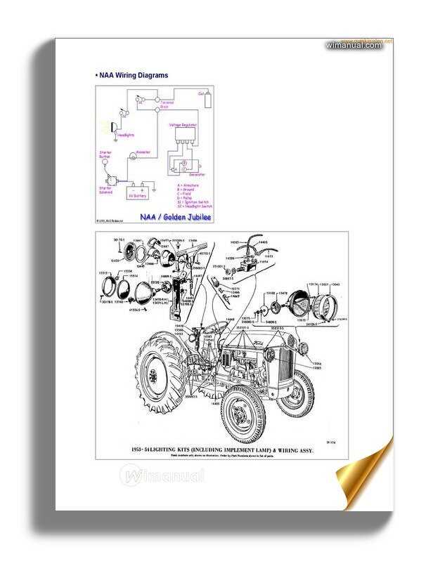 ford 9n tractor wiring diagram
