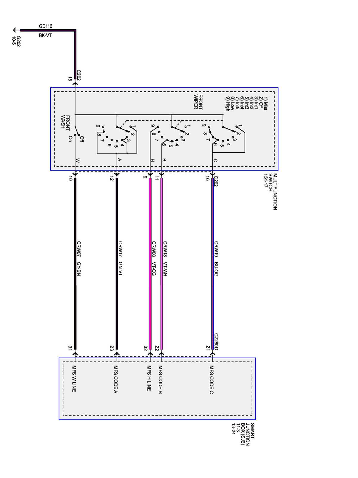 ford fusion wiring diagram stereo