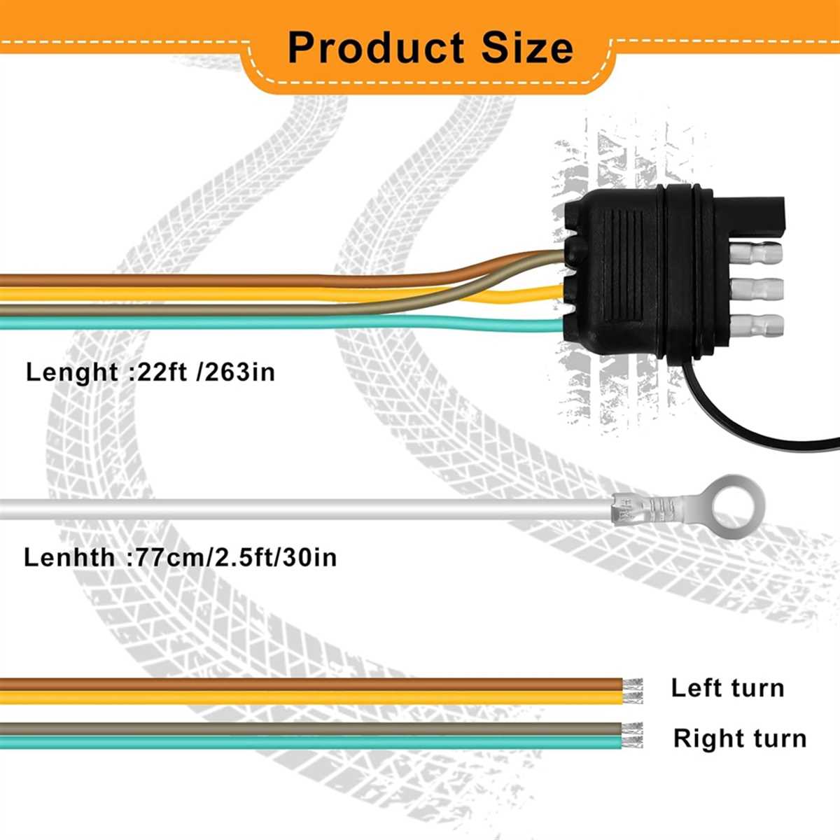 four flat trailer wiring diagram