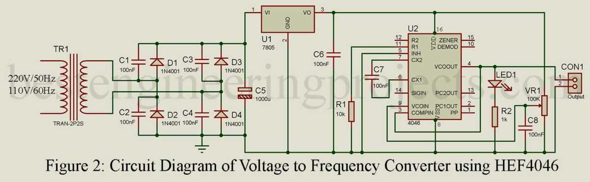 frequency to voltage converter circuit diagram frequency to voltage converter circuit diagram