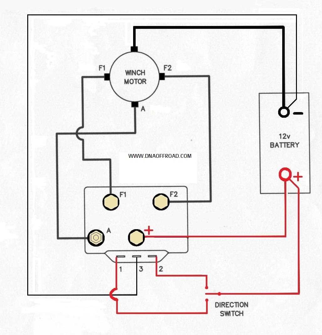 warn winch wiring diagram atv