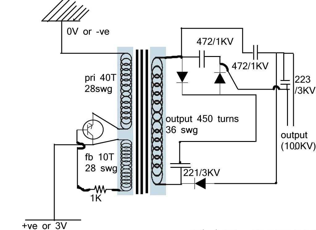 usb killer circuit diagram