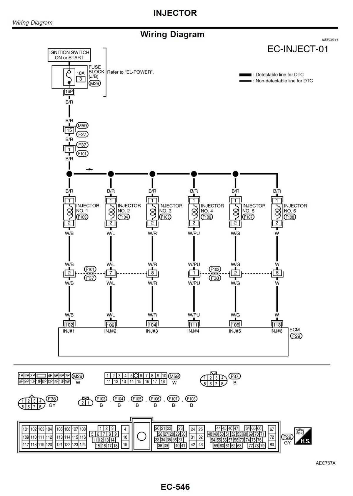 fuel injector wiring diagram