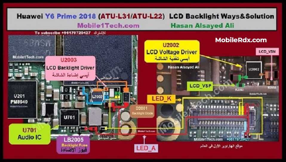 huawei y6 prime 2019 schematic diagram
