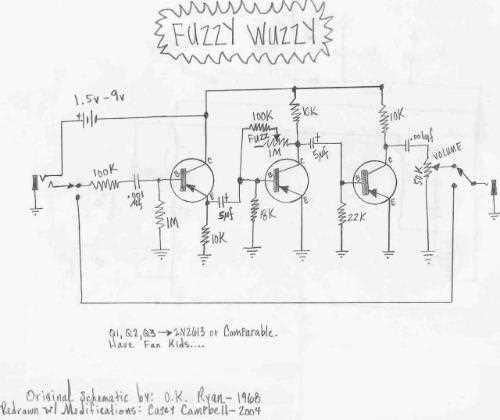 fuzz circuit diagram fuzz circuit diagram
