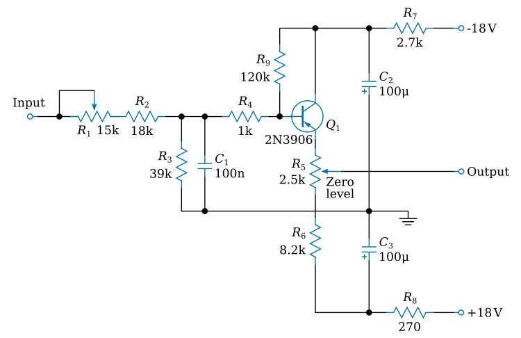 rc integrator circuit diagram