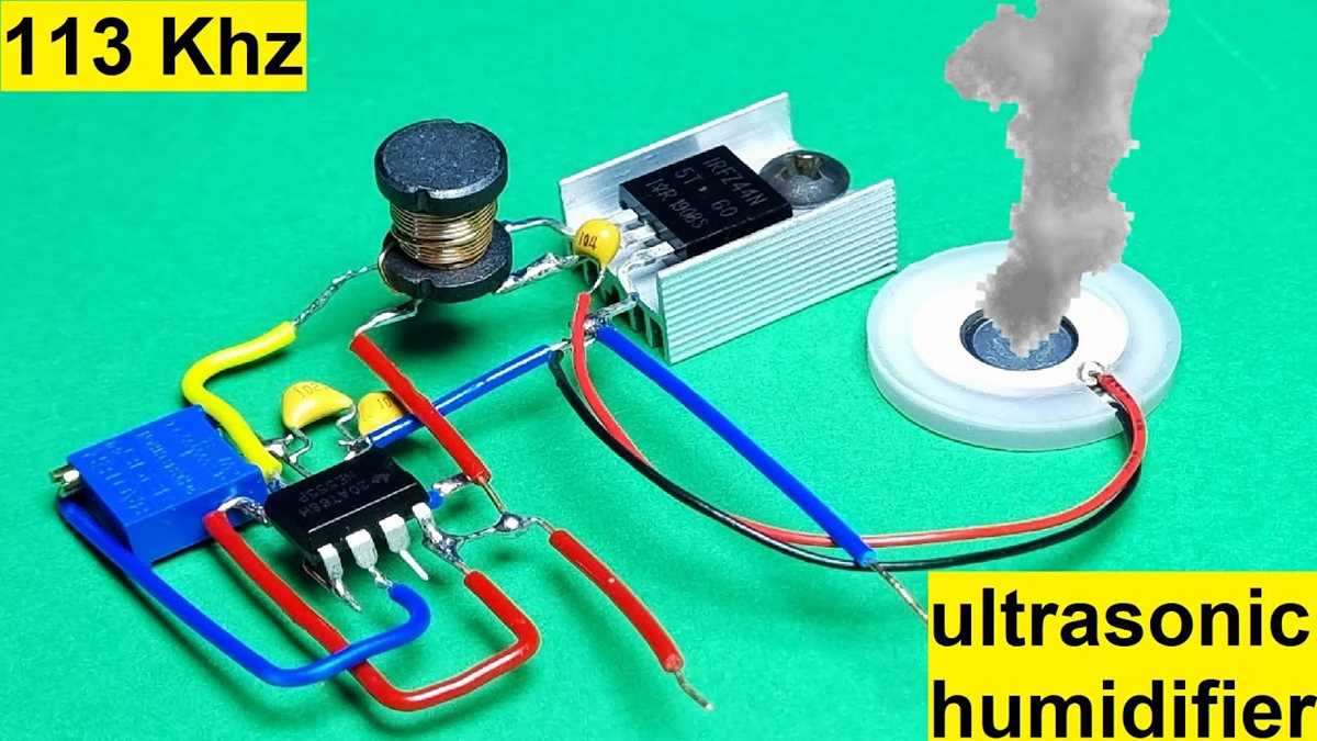 ultrasonic humidifier schematic diagram ultrasonic humidifier schematic diagram