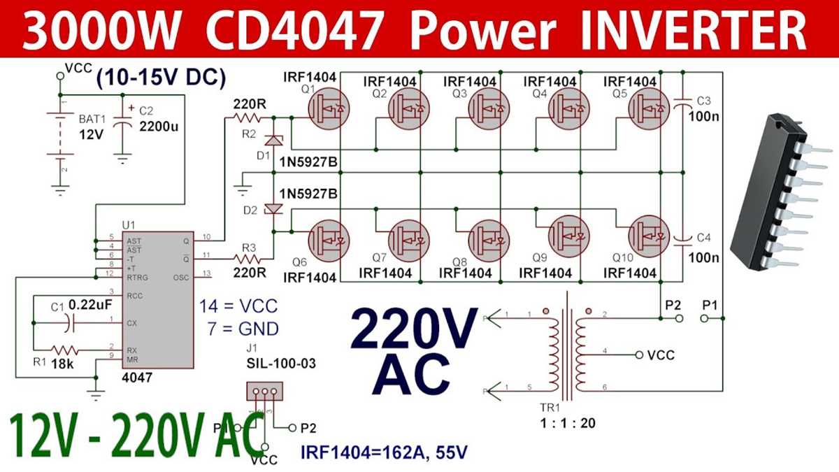 cd4047 circuit diagram