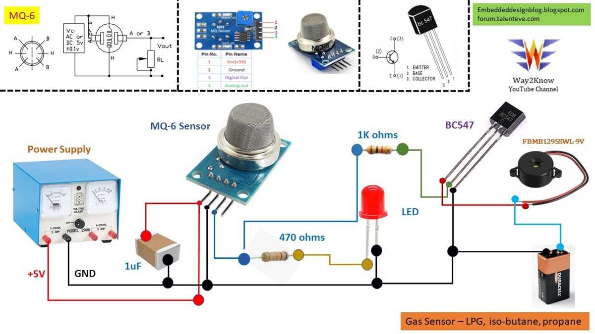 gas leakage detector circuit diagram gas leakage detector circuit diagram