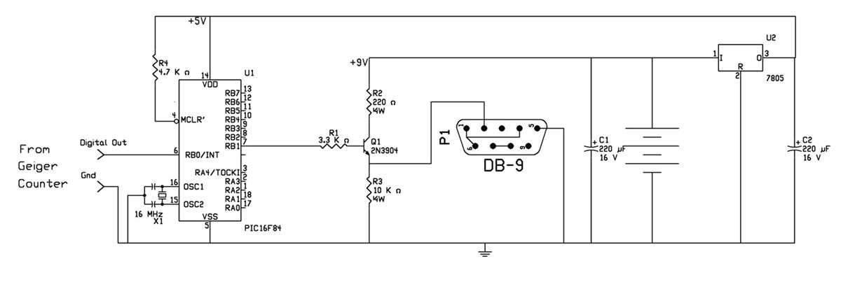 geiger counter circuit diagram