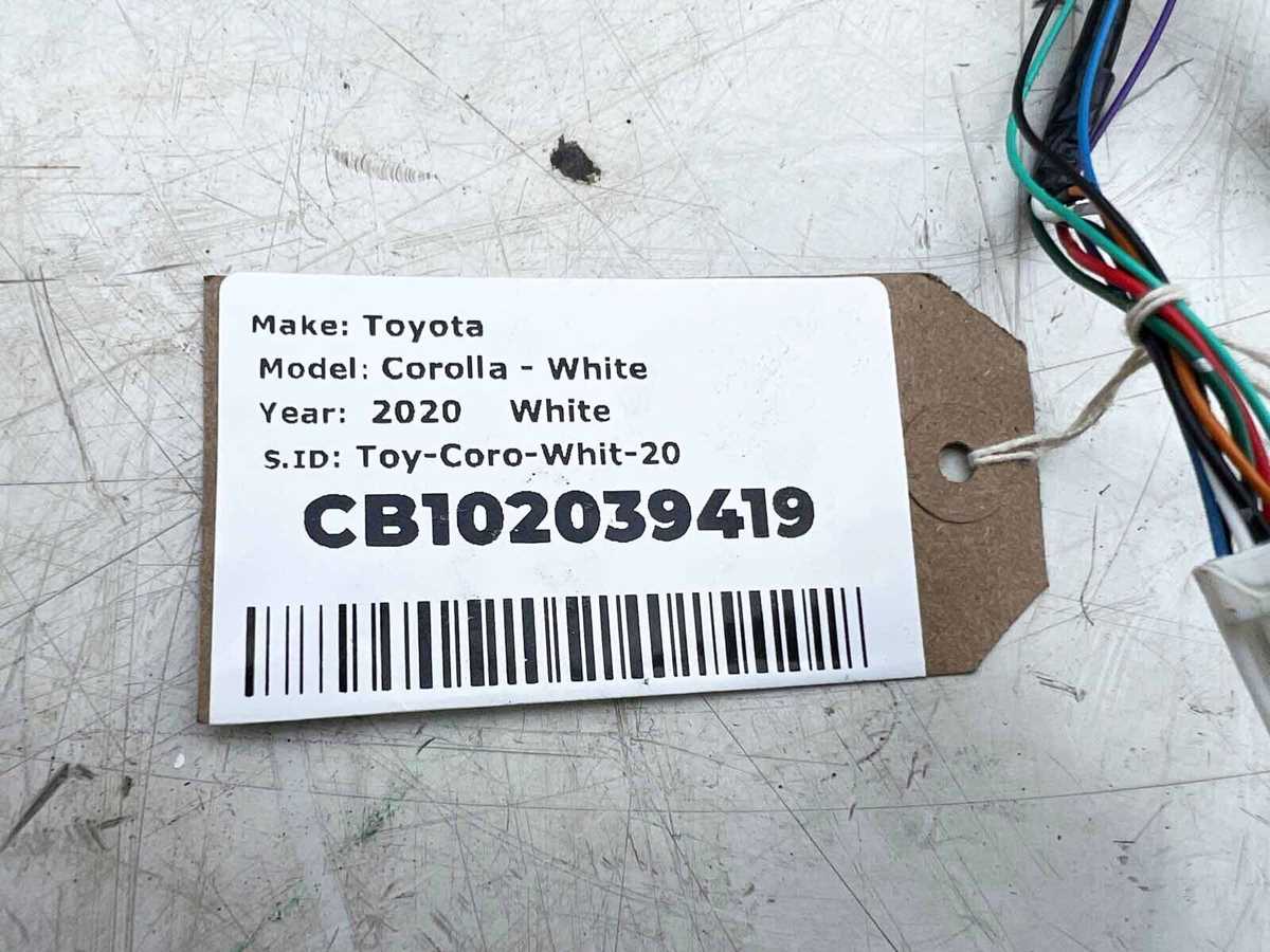 2020 corolla wiring diagram