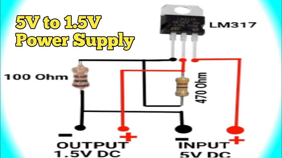 5v to 1.5v circuit diagram 5v to 1.5v circuit diagram