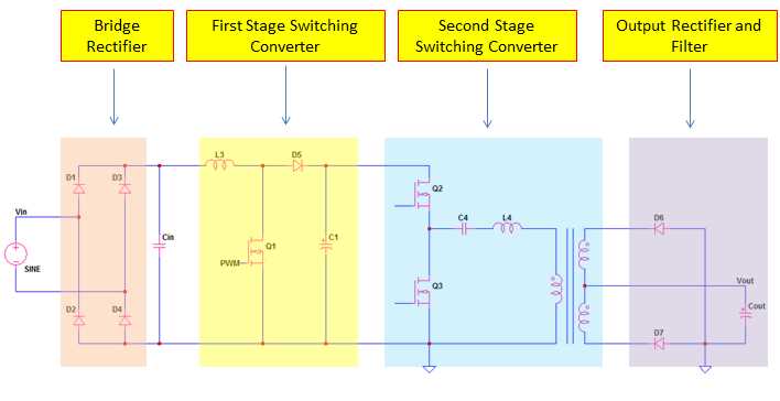 smps power supply schematic diagram