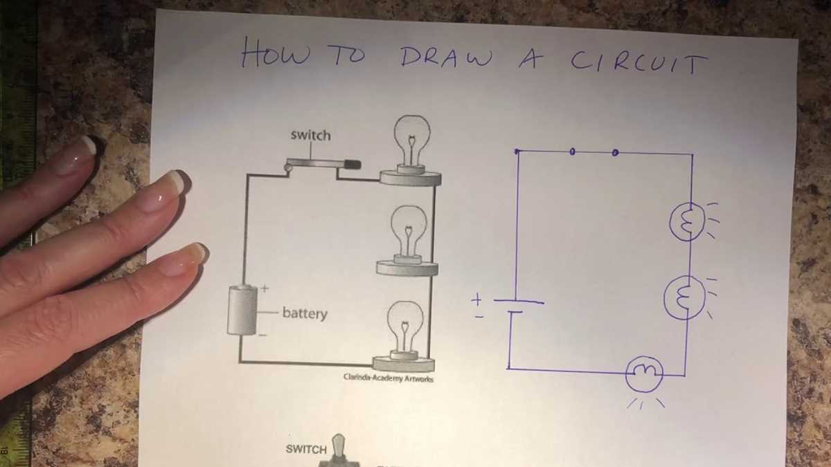 how do u draw a schematic diagram