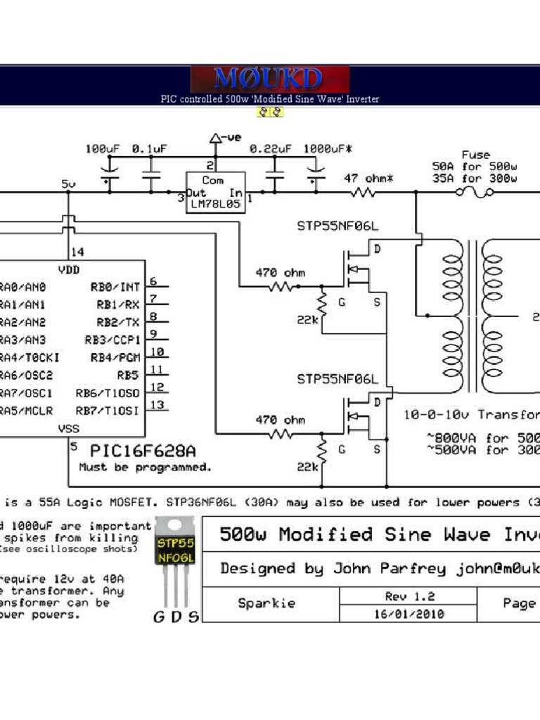 inverter circuit diagram 500w inverter circuit diagram 500w