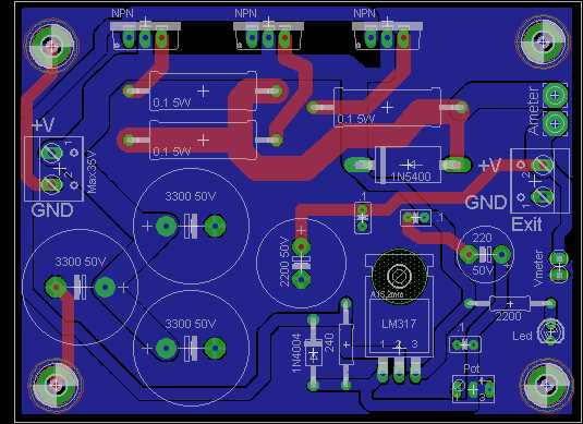 lab bench power supply circuit diagram