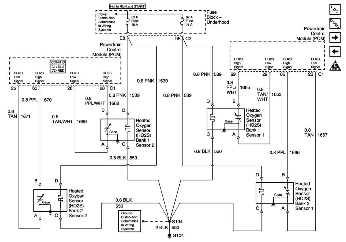 gm 4 wire o2 sensor wiring diagram