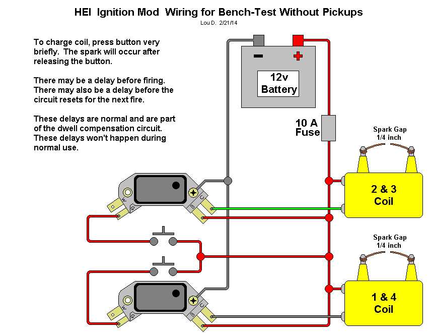 gm hei module wiring diagram