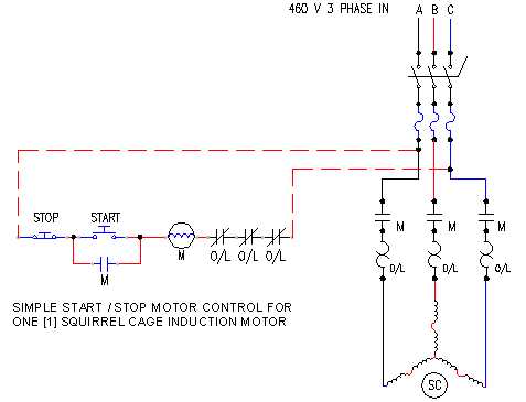 3 wire motor wiring diagram