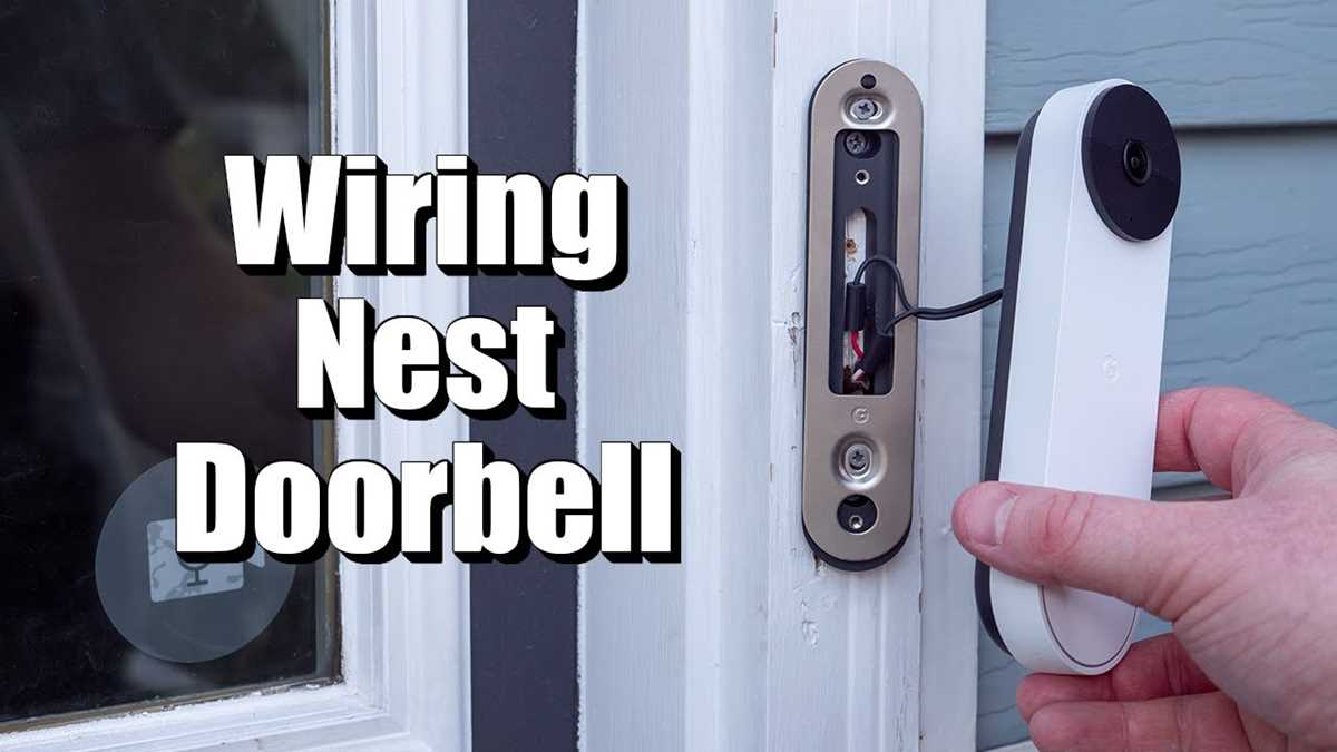 google nest doorbell wiring diagram