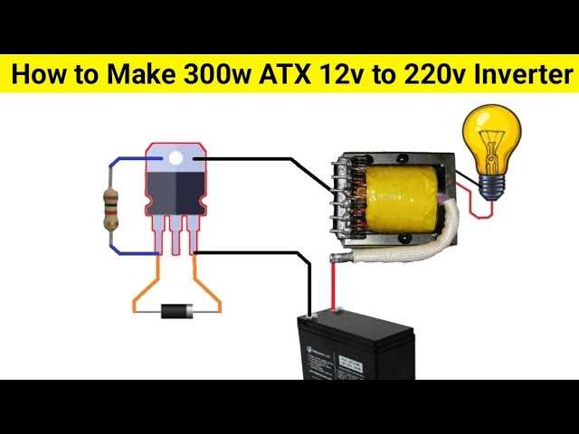 300w inverter circuit diagram