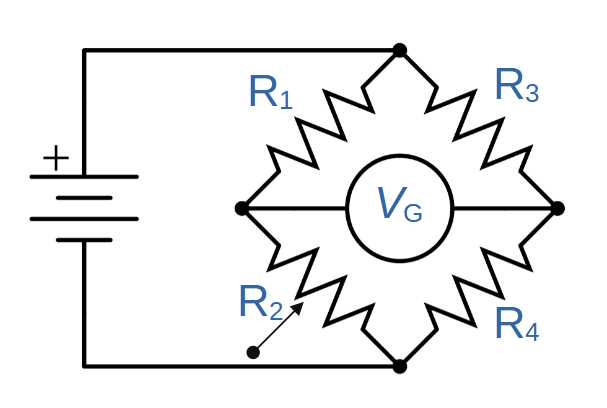 circuit diagram of wheatstone bridge