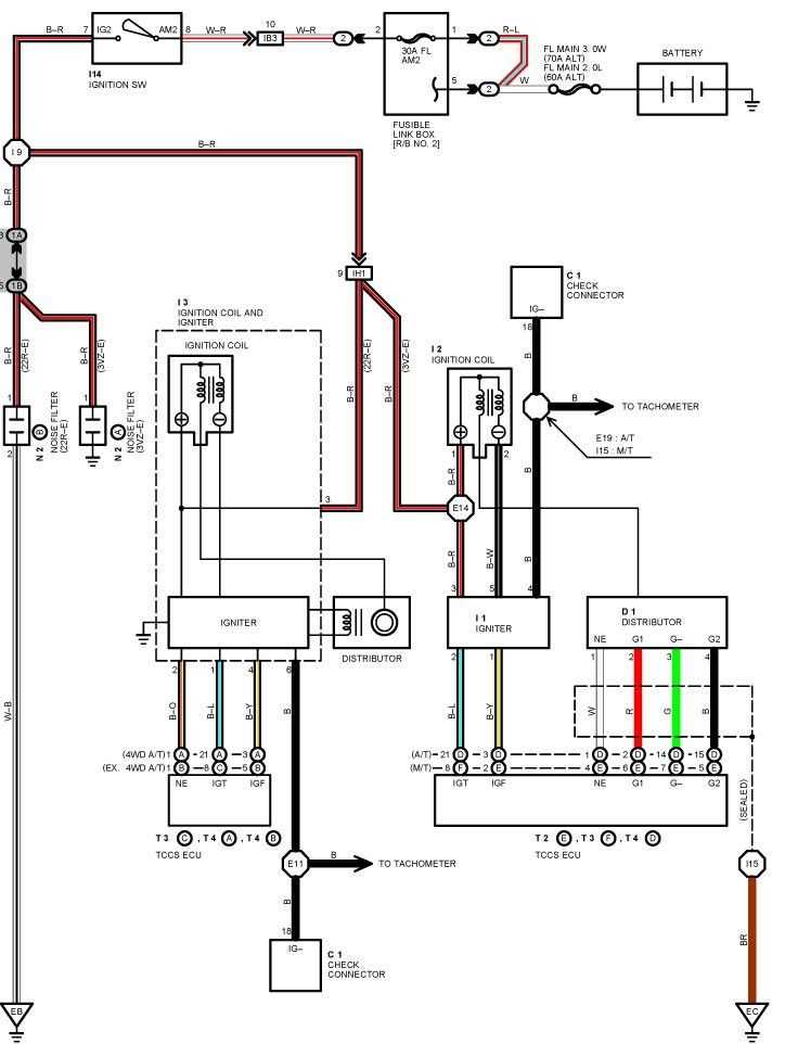 22r ignition coil wiring diagram