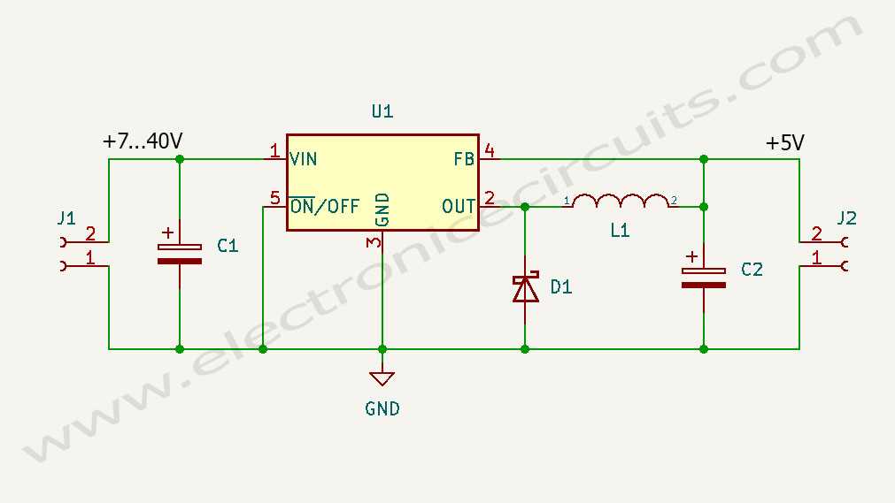 lm2576 circuit diagram