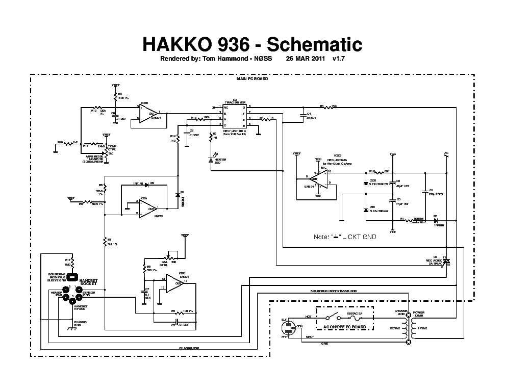 hakko 937 schematic diagram